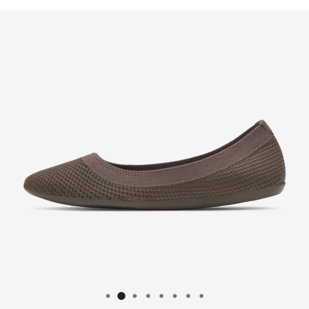 Allbirds Brown Breathable Knit Flats size 9